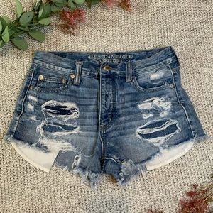 American Eagle Vintage Hi-Rise Festival Shorts